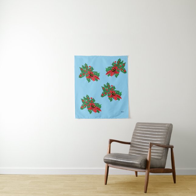Tapestry : Poinsettia (In Situ)