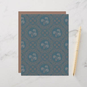 Tapestry Rococo Mandala Diamond Tile Scrapbook