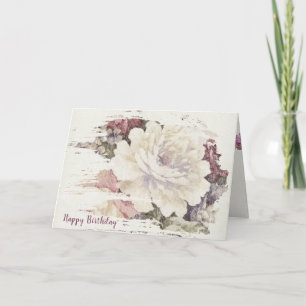 tapestry rose abstract framing card