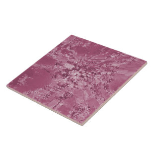 Tapestry Rose Ceramic Tile