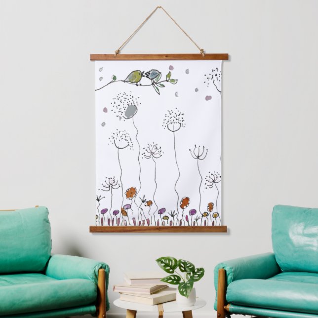 Tapestry - Two Little Birds (Living Room)