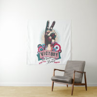 Tapestry – Victory Peace & Love Pop-Art Design
