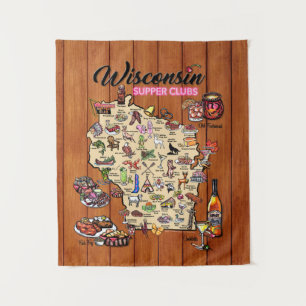 Tapestry - Wisconsin Supper Club Map
