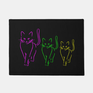Tapete Neon Cats Doormat