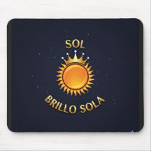 Tapete para Ratón con Logo Sol Brillo Sola | Mouse