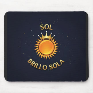 Tapete para Ratón con Logo Sol Brillo Sola | Mouse Pad