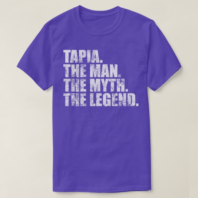 TapiaTapia Family name Tapia last Name Tapia Surna T-Shirt (Design Front)