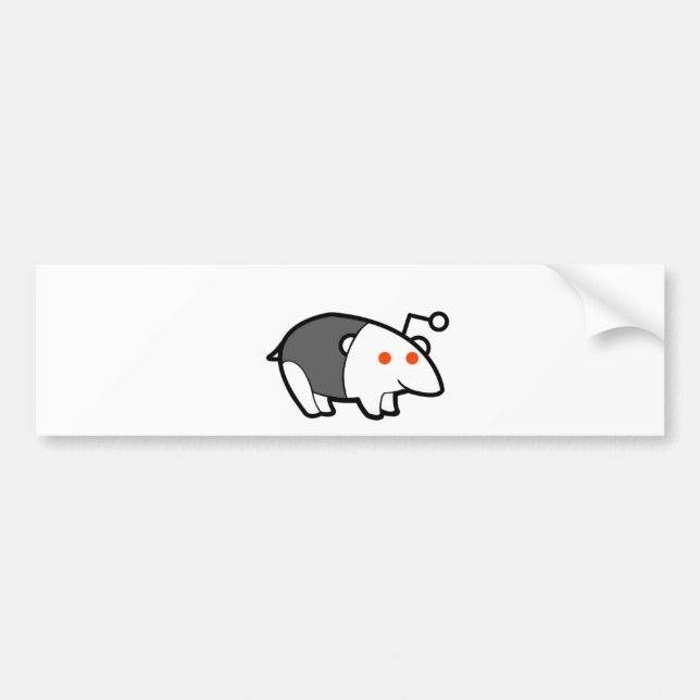 Tapir Bumper Sticker (Front)