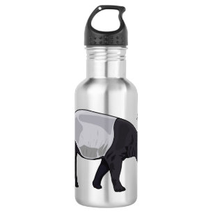 Tapir cartoon illustration 532 ml water bottle