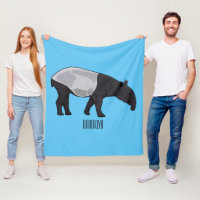 Tapir cartoon illustration