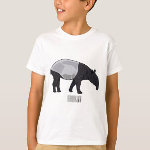 Tapir cartoon illustration T-Shirt