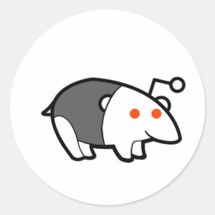 Tapir Classic Round Sticker