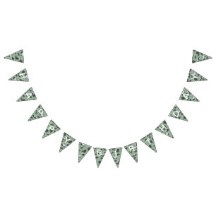 Tapir Family Dinner in Green Bunting