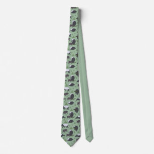Tapir Family Dinner in Green Tie