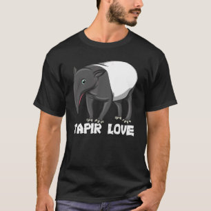 Tapir Love Mammal From South America Wildlife 1 T-Shirt