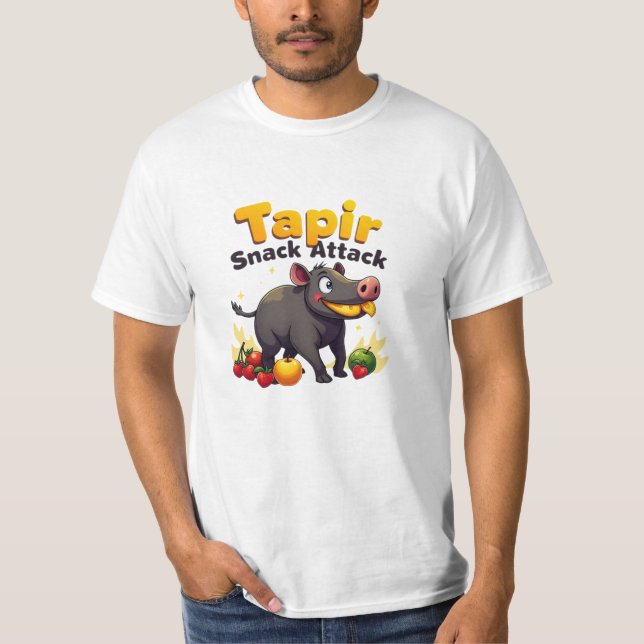 Tapir Lovers Gift Idea T-Shirt (Front)