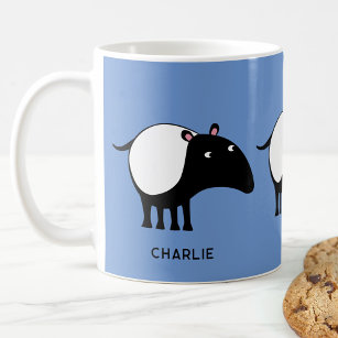Tapir Personalised Name Coffee Mug