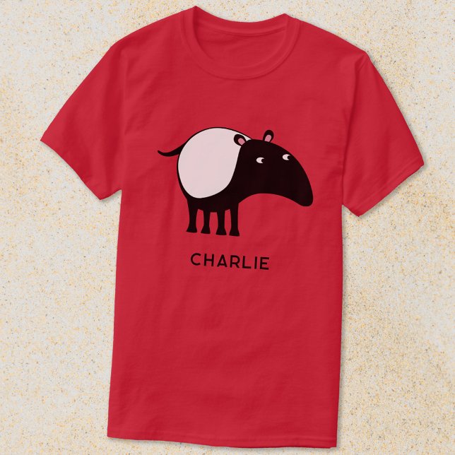 Tapir Personalised Name T-Shirt (Creator Uploaded)