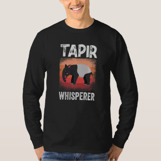 Tapir Whisperer Mammal From South America Wildlife T-Shirt