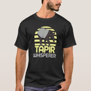 Tapir Whisperer Wildlife Animal Zookeeper Tapirrif T-Shirt