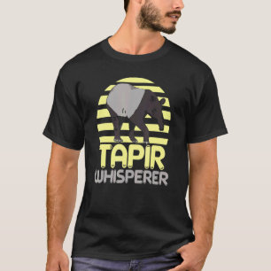 Tapir Whisperer Wildlife Animal Zookeeper Tapirrif T-Shirt