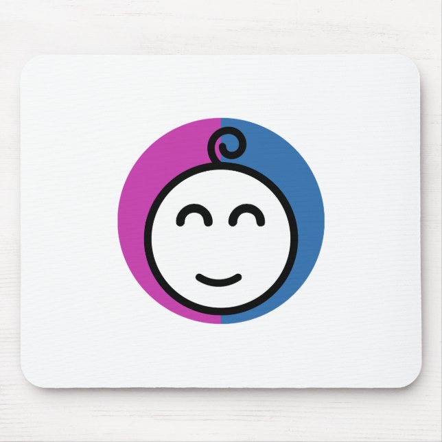 Tapis de souris (Blanc) Mouse Pad (Front)