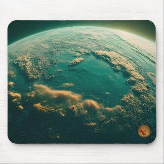 Tapis de Souris Planète Verte Mouse Pad