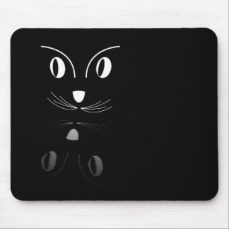 Tapis De Souris reflet de chat Mouse Pad
