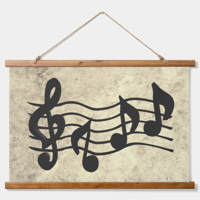 Tapisserie murale cadre en bois - Hanging Harmony Tapestry (Front)