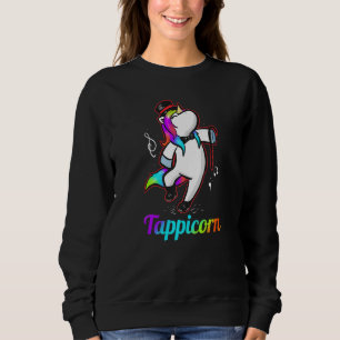 Tappicorn Tap Dance Unicorn Sweatshirt