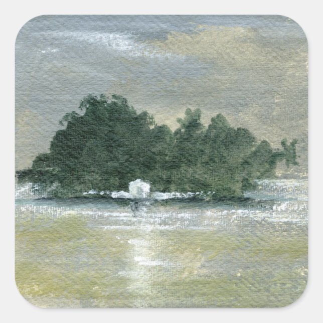 Taprabane  2 square sticker (Front)