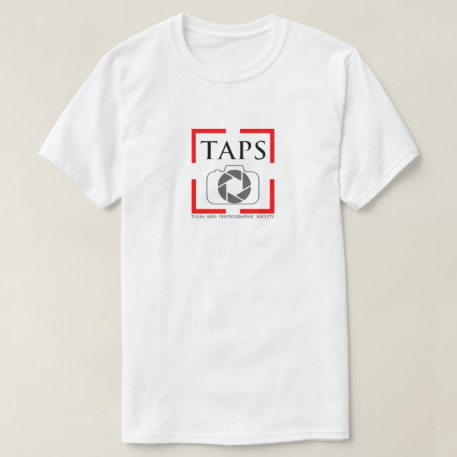 TAPS Tulsa Area Photographic Society T-Shirt (Design Front)