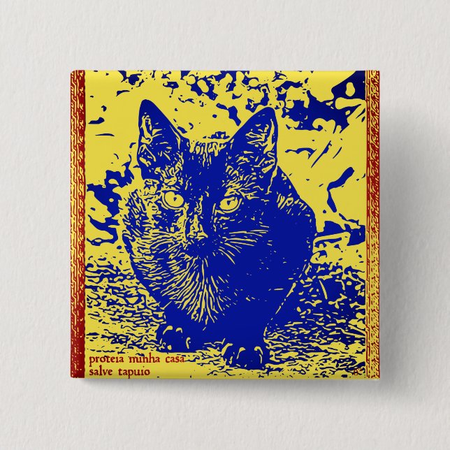 Tapuio Panther Button (Front)