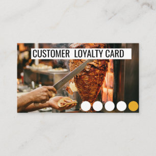 TAQUERIA - CUSTOMER  LOYALTY CARD 