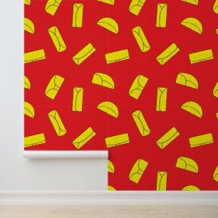 Taqueria Mexican Food Pattern Wallpaper