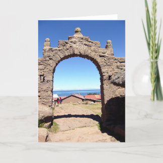 taquile arch card