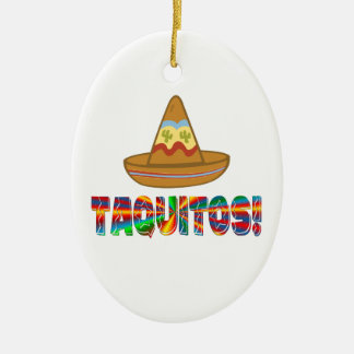 Taquito Love Ceramic Tree Decoration
