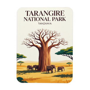 Tarangire National Park Tanzania Magnet