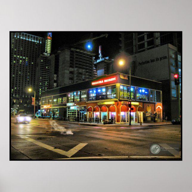 tarantula billiards poster (Front)