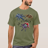 Tarantula blue/red/orange/black be a'feared T-Shir