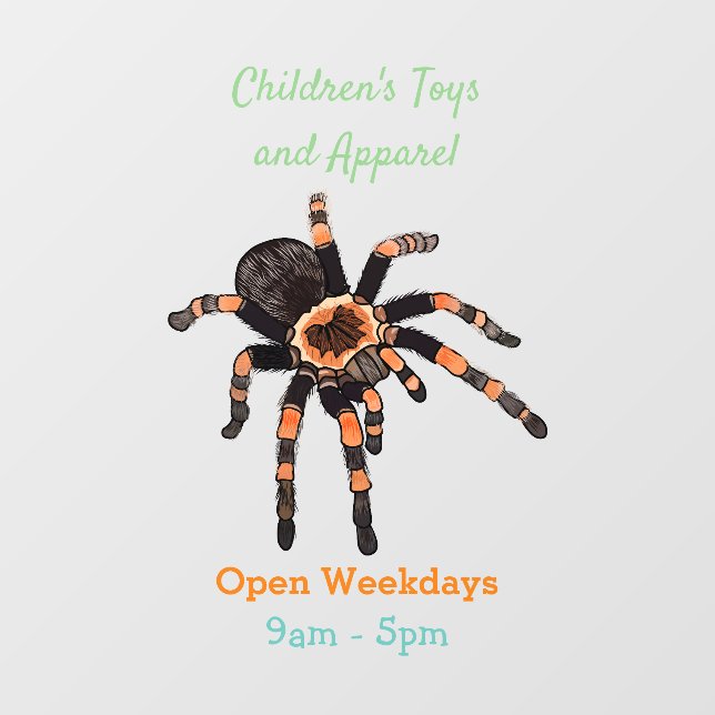 Tarantula cartoon illustration (Sheet)
