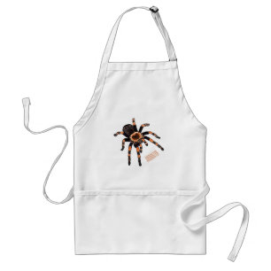 Tarantula cartoon illustration standard apron