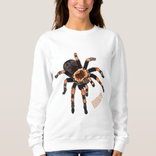 Tarantula cartoon illustration sweatshirt
