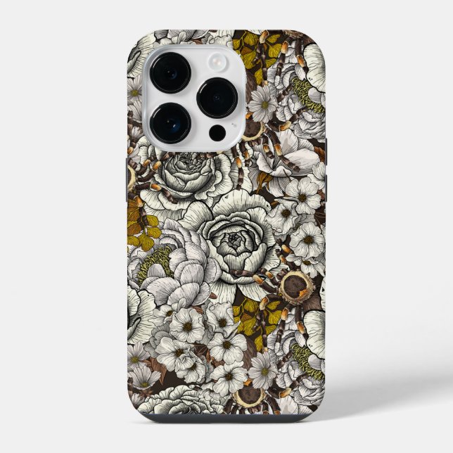 Tarantula garden 2 iPhone case (Back)