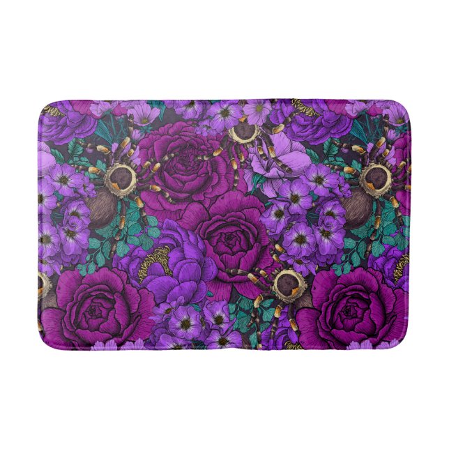 Tarantula garden 3 bath mat (Front)