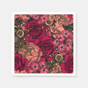 Tarantula garden 4 napkin