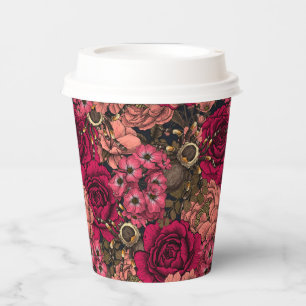 Tarantula garden 4 paper cups