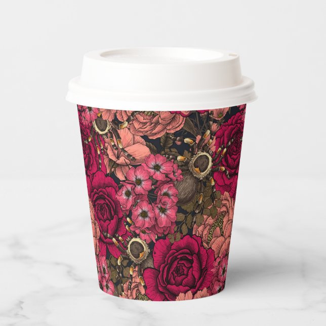 Tarantula garden 4 paper cups (Front)