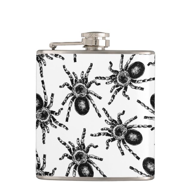 Tarantula Hip Flask (Front)