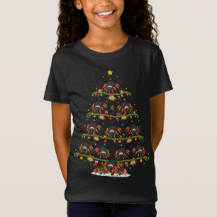 Tarantula Lover Xmas Lighting Santa Tarantula Chri T-Shirt
